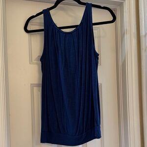 LOFT blue Sleeveless Women's Top